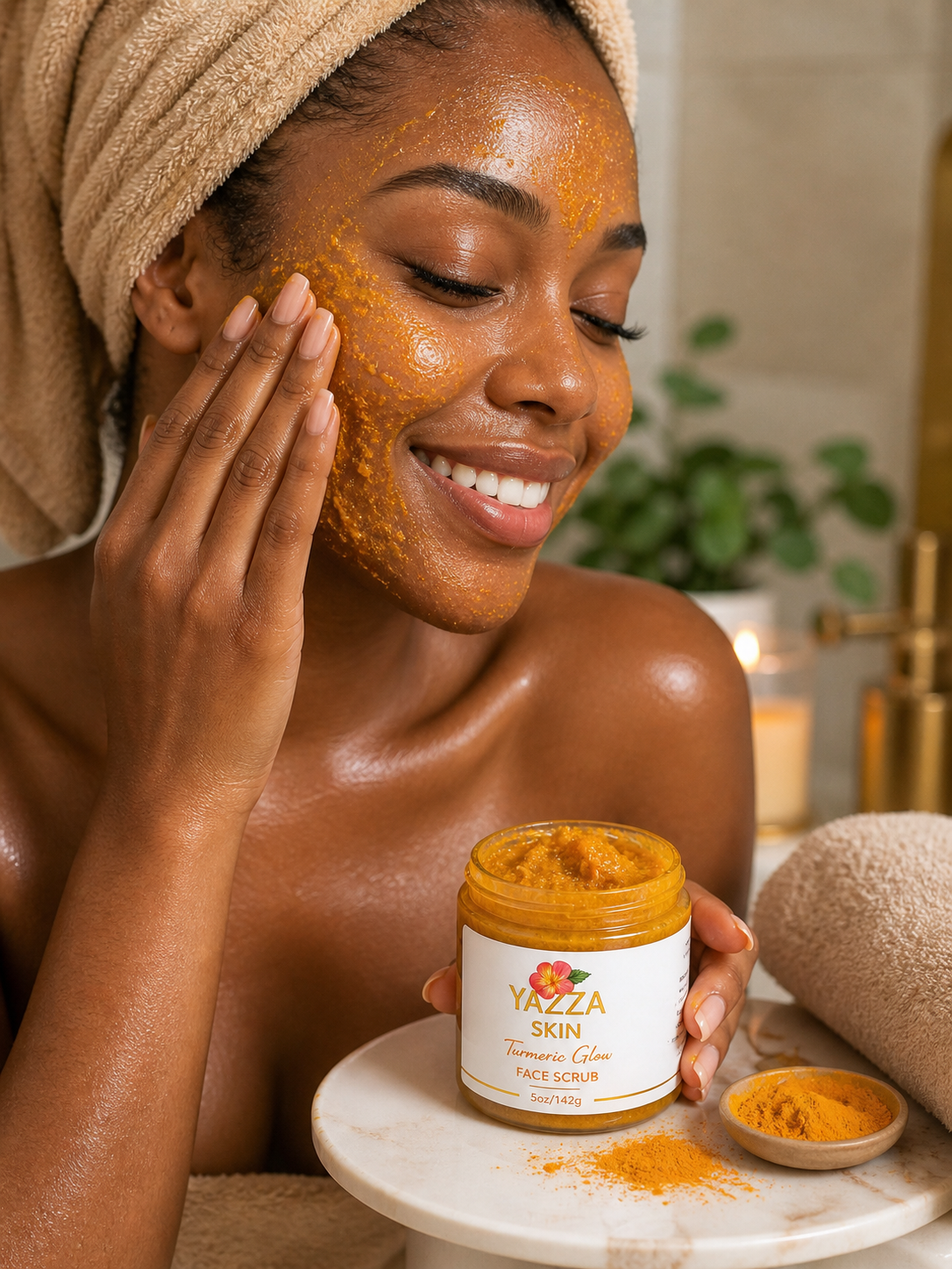 Turmeric Facial Scrub