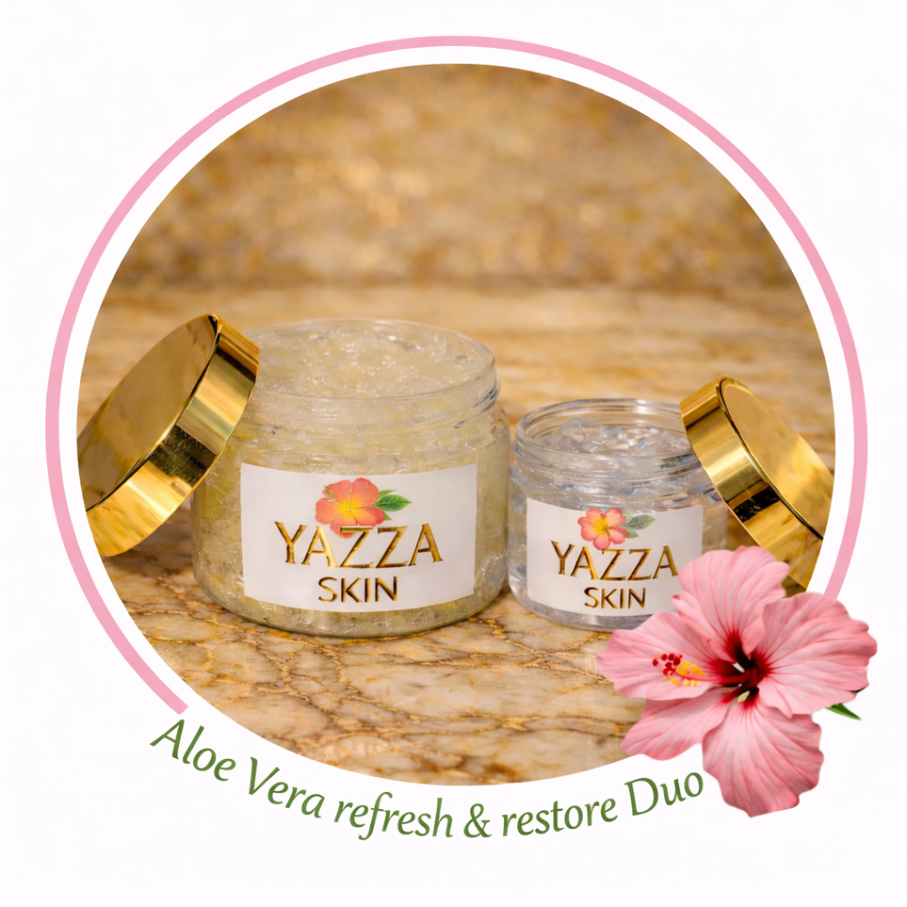 Aloe Vera Refresh & Restore Duo (Scrub+Jelly Mask)
