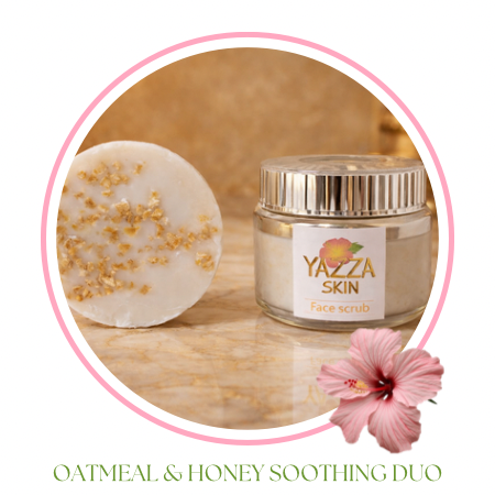 Oatmeal & Honey Soothing Duo (Soap + Scrub)